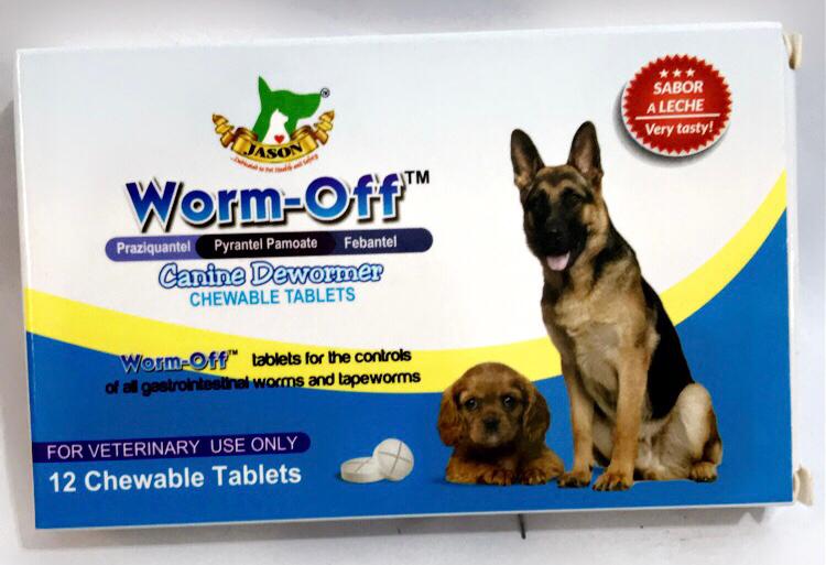 Wormoff pet dewormer 12 tablet Pawsmart.ng